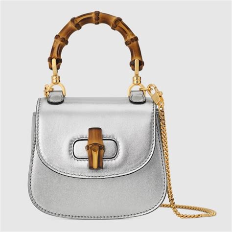 borsa gucci argento